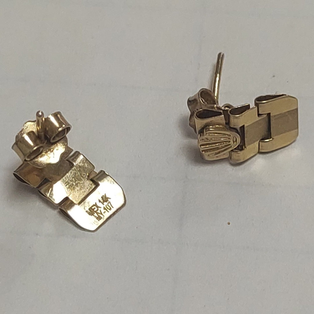 ARETES PAR ORO 14 K 1.1 GRMS (SEMINUEVO)