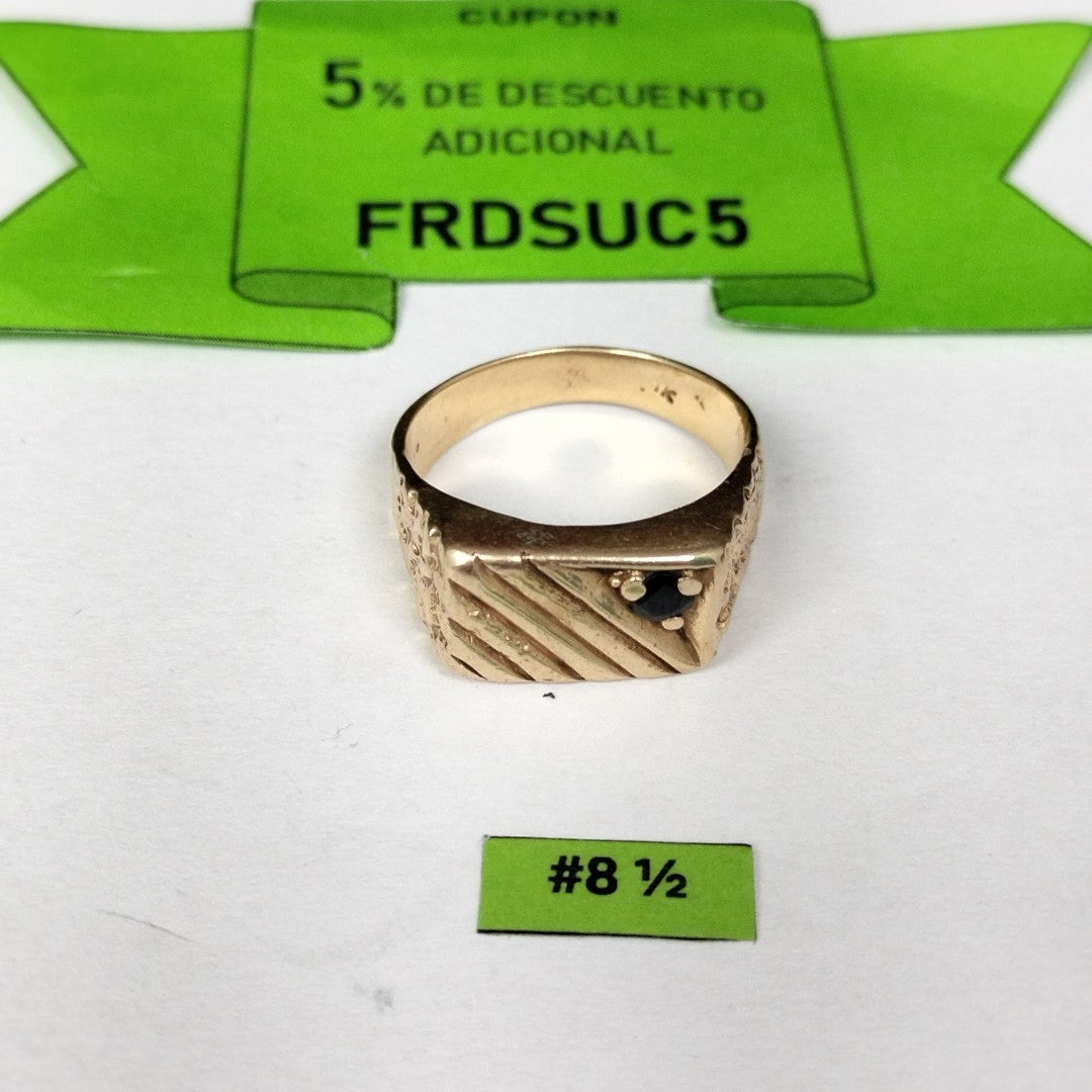 ANILLO ORO 14 K 7,50 GRMS (SEMINUEVO)