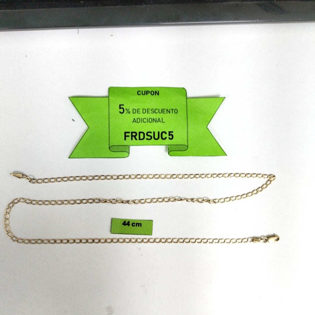 CADENA ORO 10 K 3.2 GRMS (SEMINUEVO)