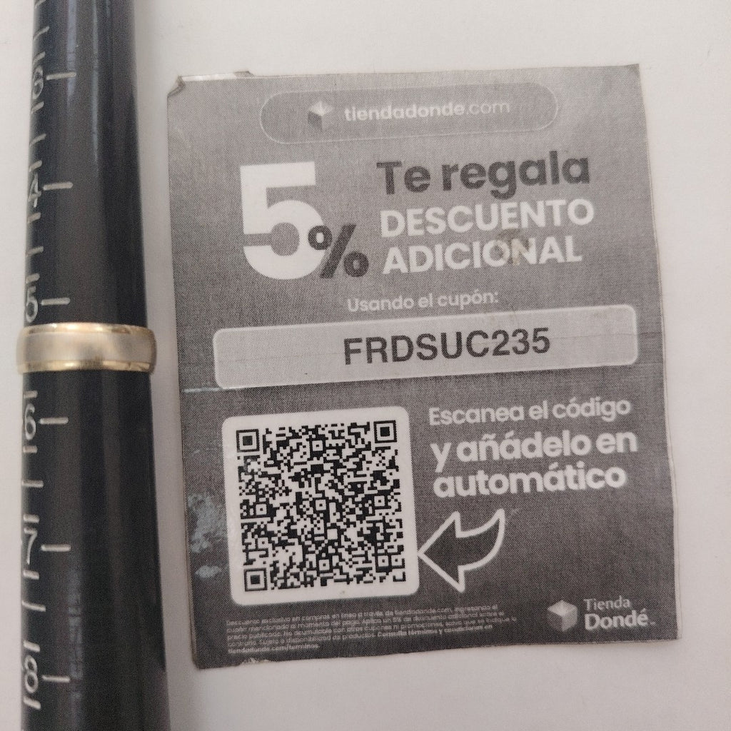 ARGOLLA ORO 14 K 2.1 GRMS (SEMINUEVO)