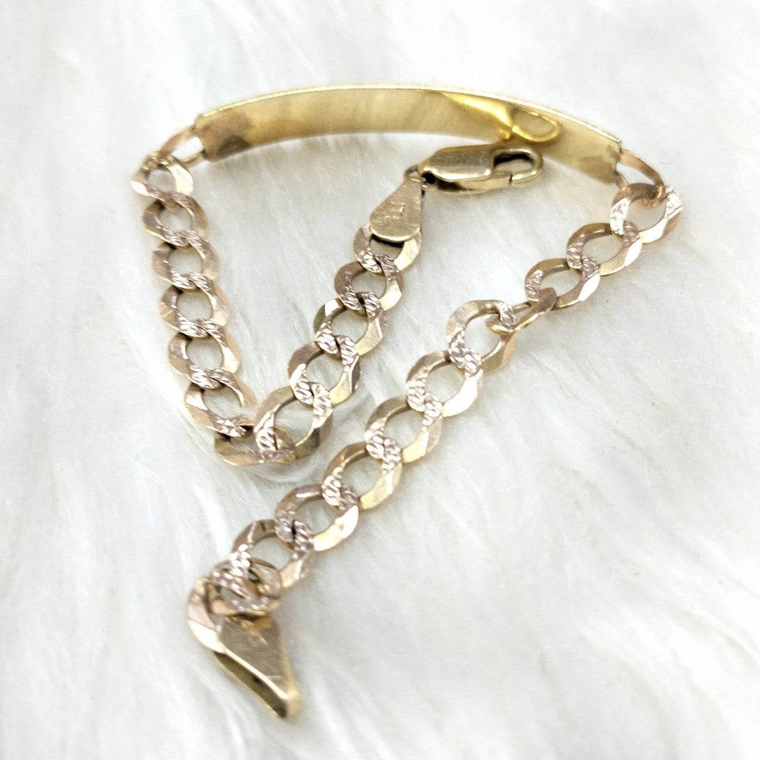 ESCLAVA ORO 14 K 7.5 GRMS (SEMINUEVO)