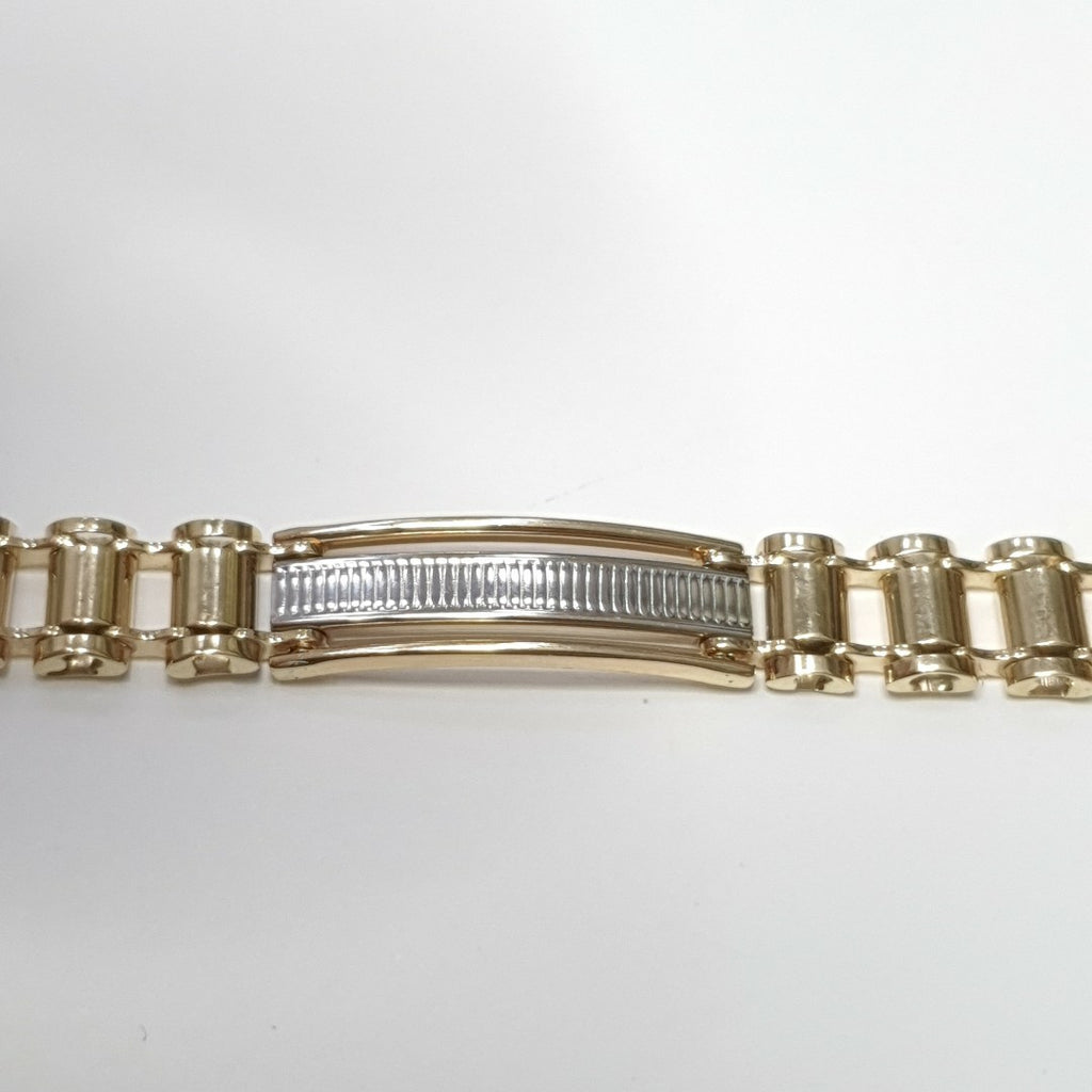 PULSERAS CABALLERO ORO 14K 11.2 (NUEVO)