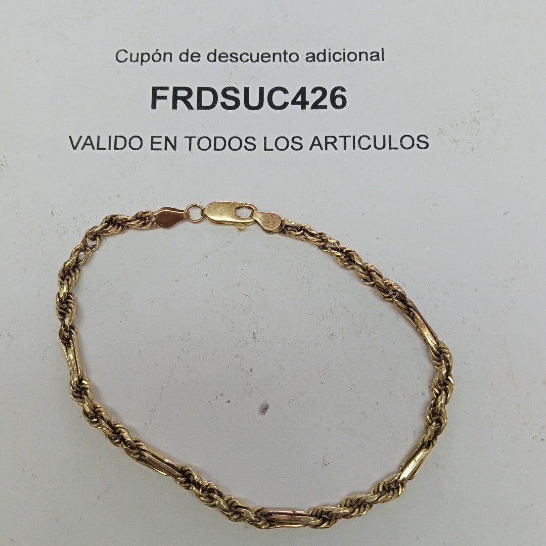 PULSERA ORO 10 K 4,00 GRMS (SEMINUEVO)