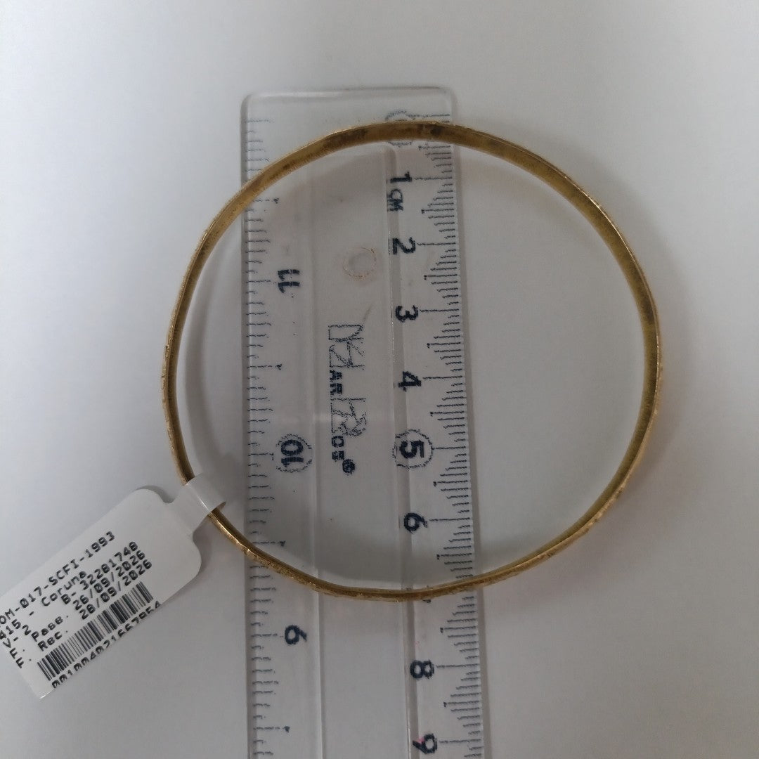 PULSERA RIGIDA ORO 18 K 8,10 GRMS (SEMINUEVO)