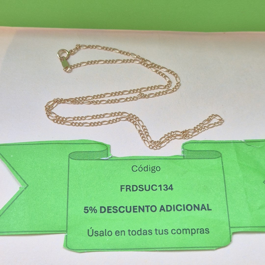 CADENA ORO 10 K 2.1 GRMS (SEMINUEVO)