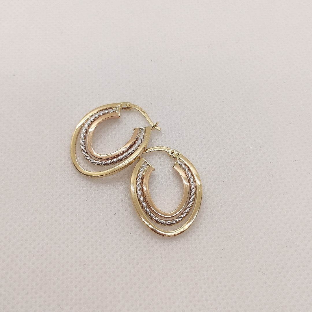 ARRACADAS ORO 14K 2.6 (NUEVO)