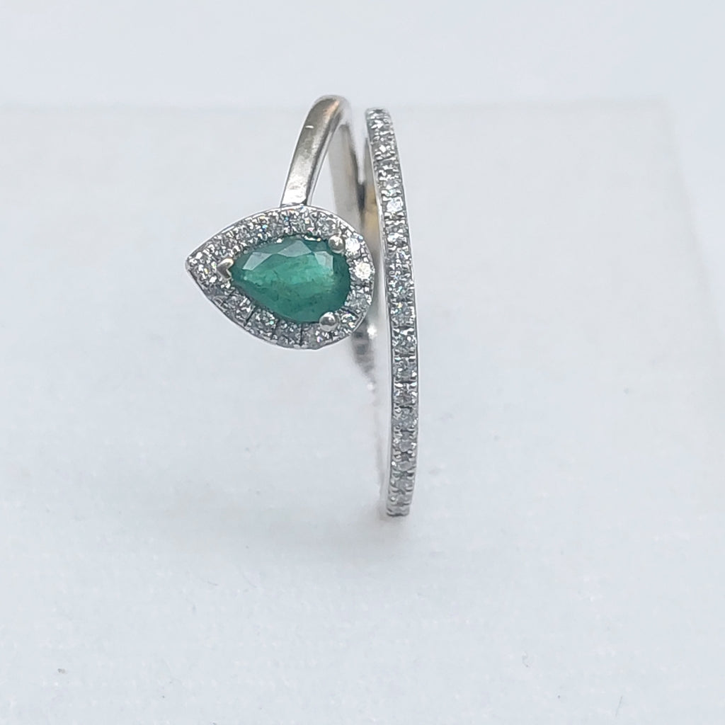 ANILLITO ORO, ORO BLANCO 18 K 2.7 GRMS (SEMINUEVO)