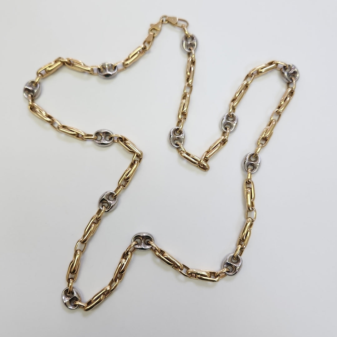 CADENA ORO 14 K 21.5 GRMS (SEMINUEVO)
