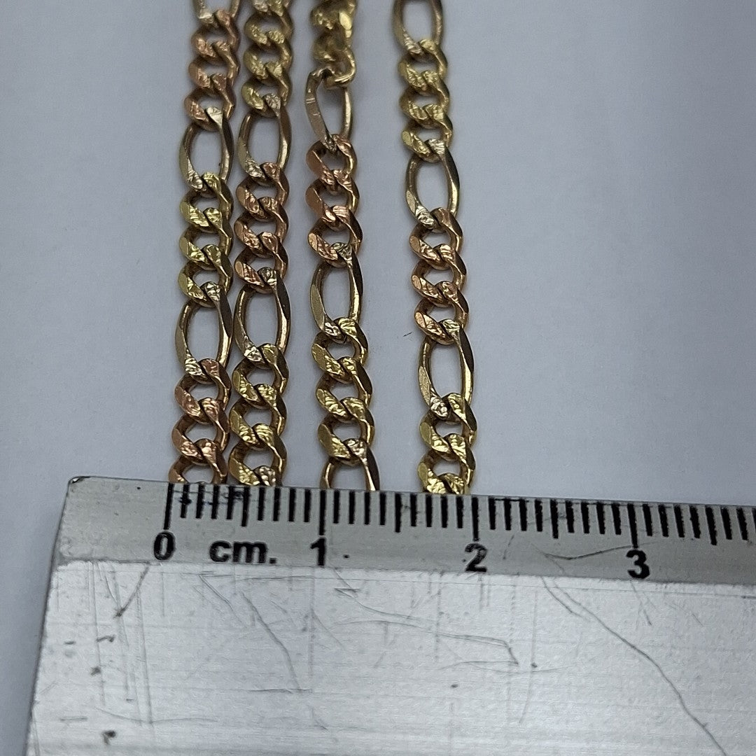 CADENA ORO, ORO COMBINADO 14 K 17.9 GRMS (SEMINUEVO)