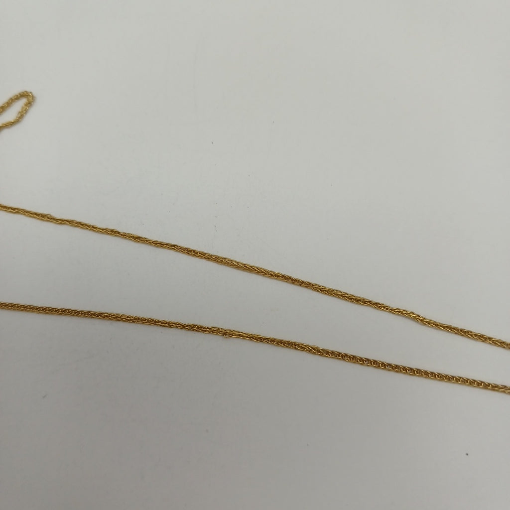 CADENA ORO 18 K 1.8 GRMS (SEMINUEVO)