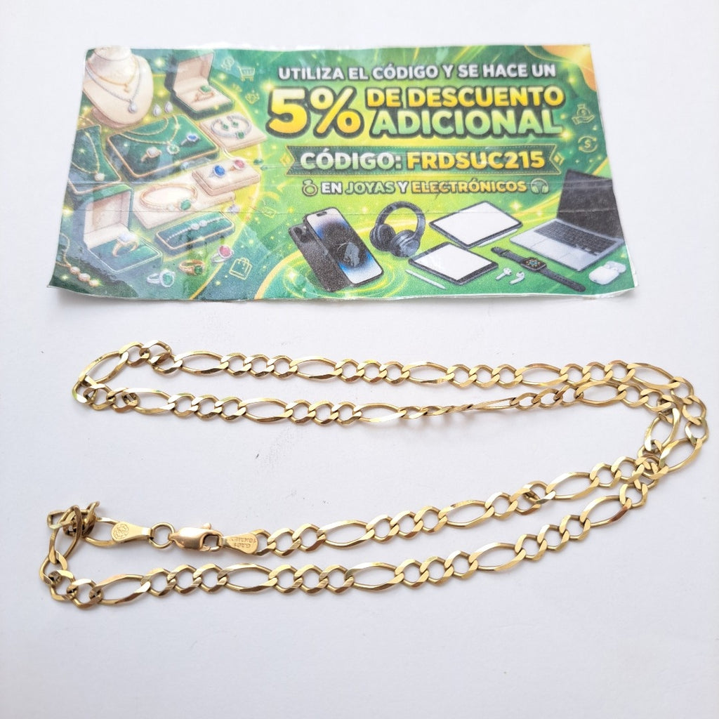 CADENA ORO 10 K 10.1 GRMS (SEMINUEVO)