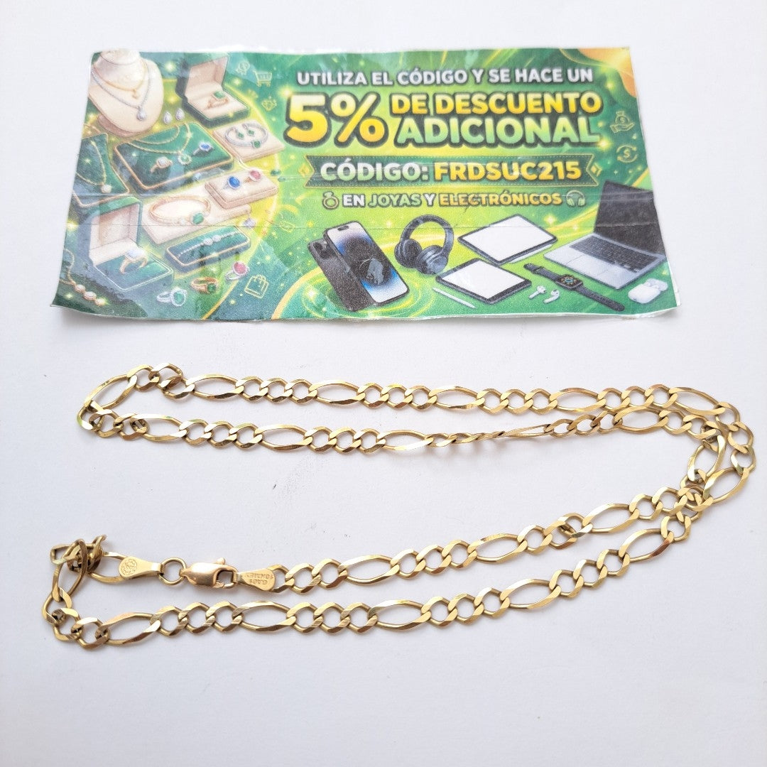 CADENA ORO 10 K 10.1 GRMS (SEMINUEVO)