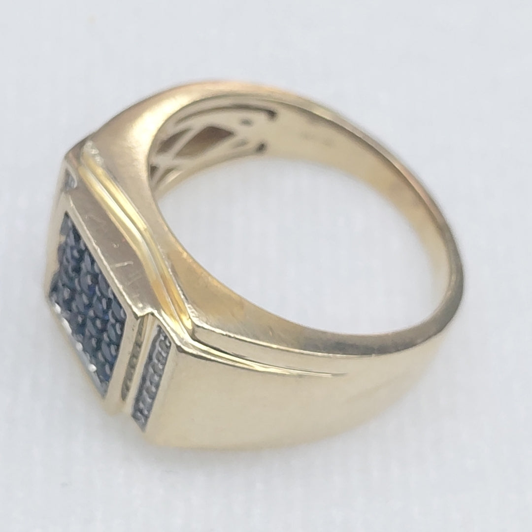 ANILLO ORO 14 K 9.6 GRMS (SEMINUEVO)