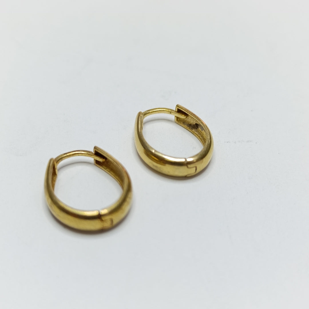 ARETES PAR ORO 10 K 1,80 GRMS (SEMINUEVO)