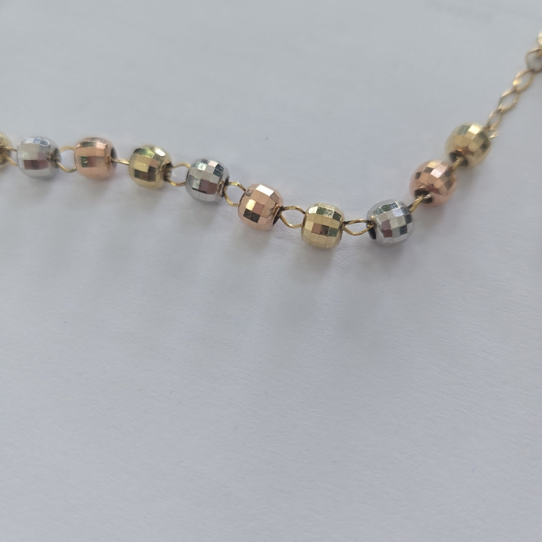ROSARIO ORO COMBINADO 10 K 19.7 GRMS (SEMINUEVO)