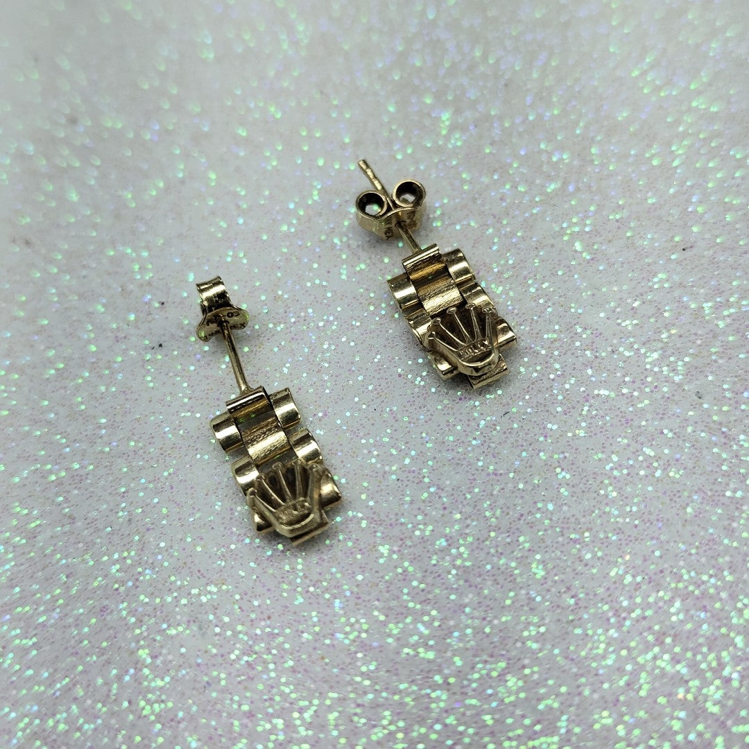 ARETES PAR ORO 14 K 2.1 GRMS (SEMINUEVO)