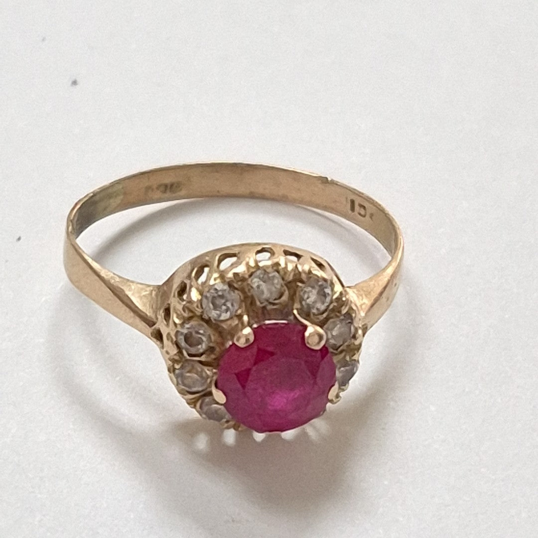 ANILLO ORO 10 K 1.8 GRMS (SEMINUEVO)