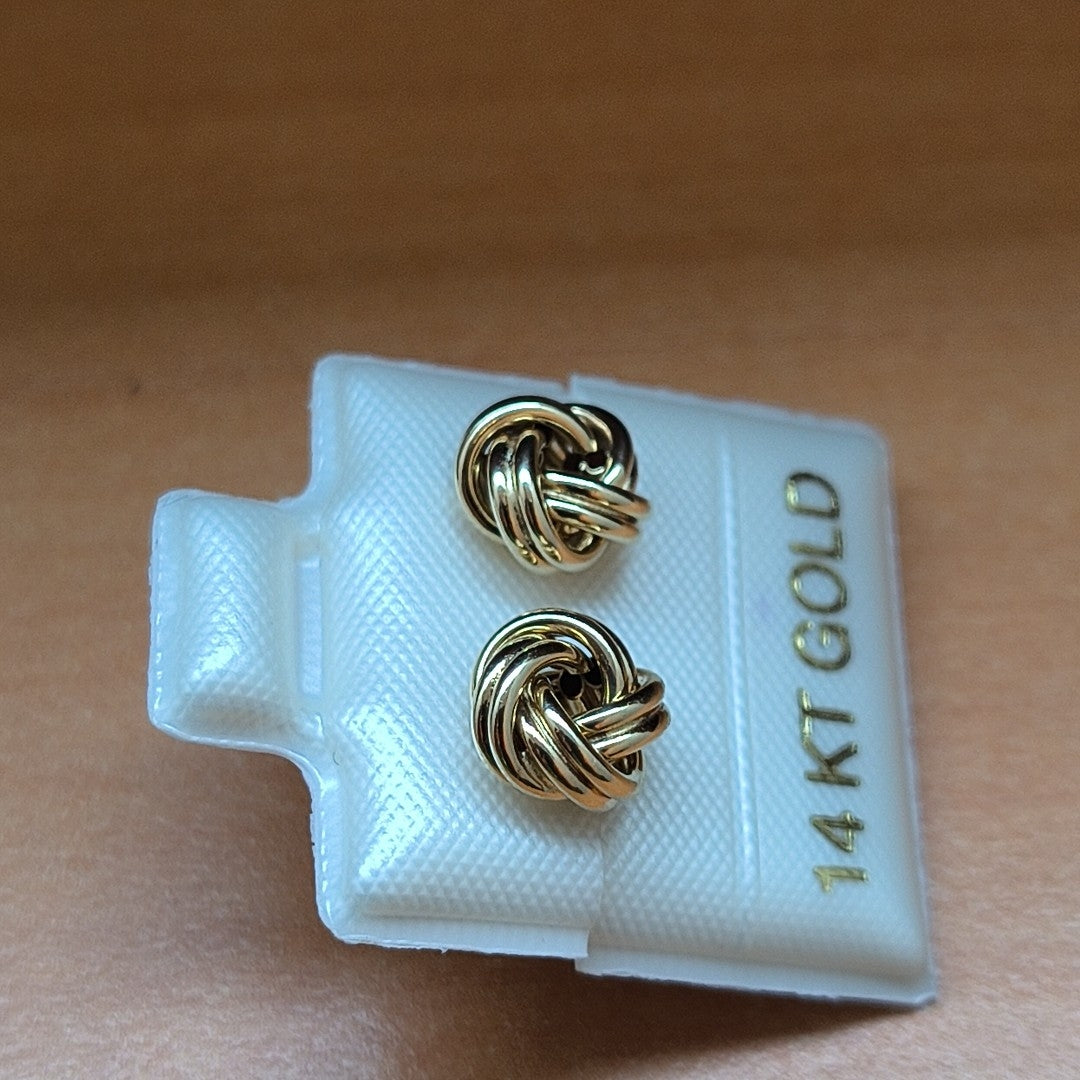 BROQUELES ORO 14K 1.2 (NUEVO)
