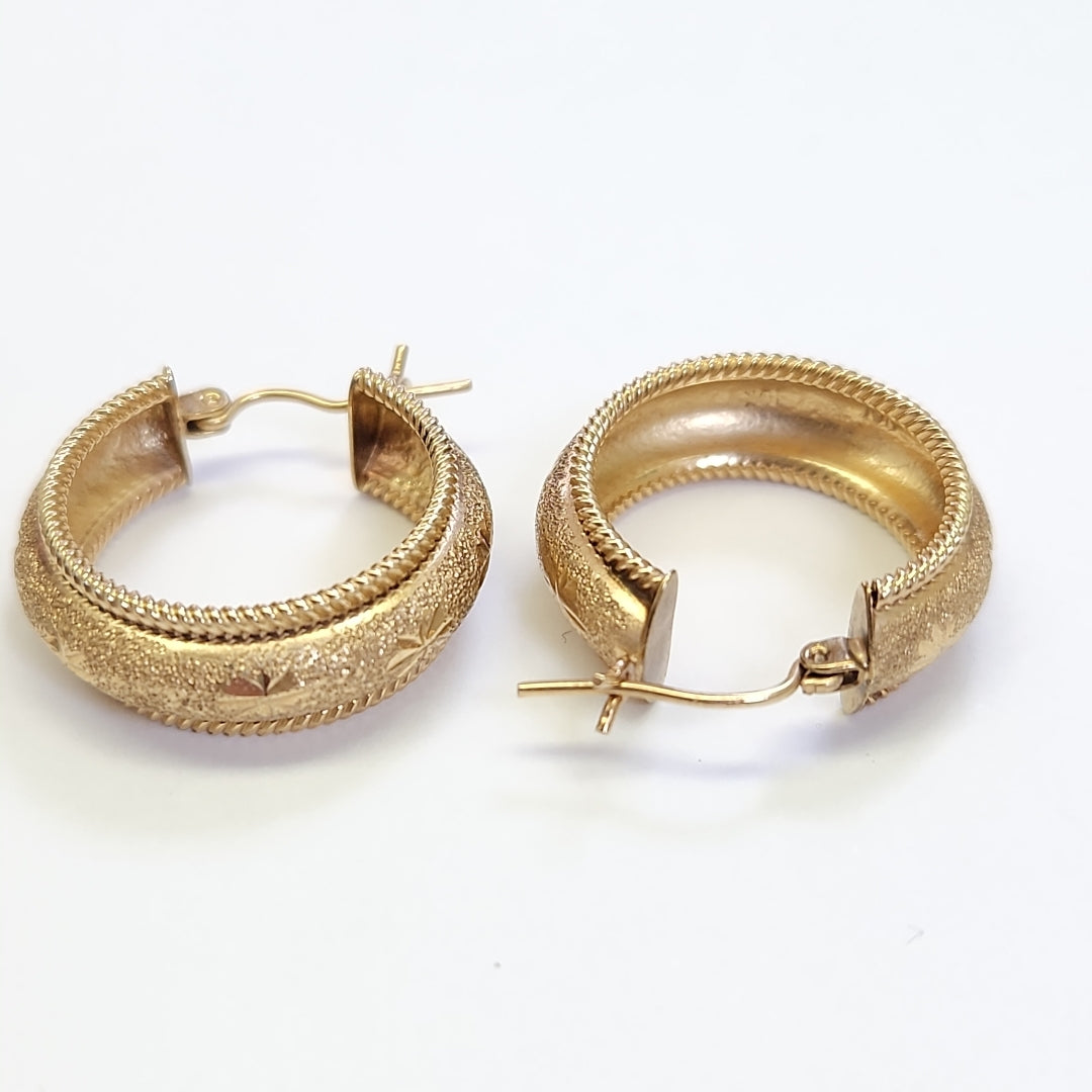 ARRACADAS PAR ORO 10 K 2,90 GRMS (SEMINUEVO)