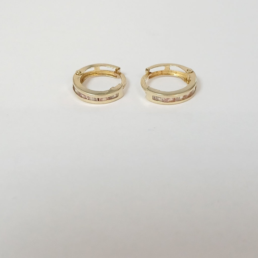 ARRACADAS PAR ORO 14 K 0.8 GRMS (SEMINUEVO)