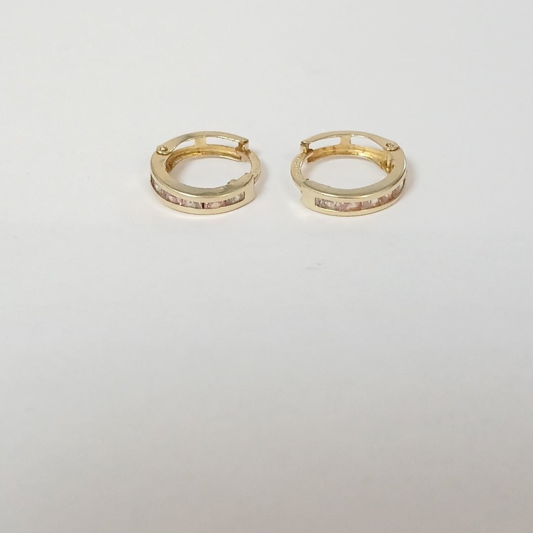 ARRACADAS PAR ORO 14 K 0.8 GRMS (SEMINUEVO)