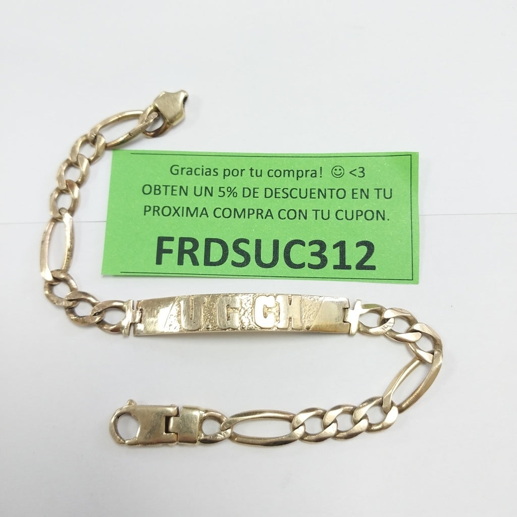 ESCLAVA ORO 14 K 23.5 GRMS (SEMINUEVO)