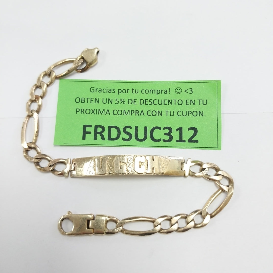 ESCLAVA ORO 14 K 23.5 GRMS (SEMINUEVO)