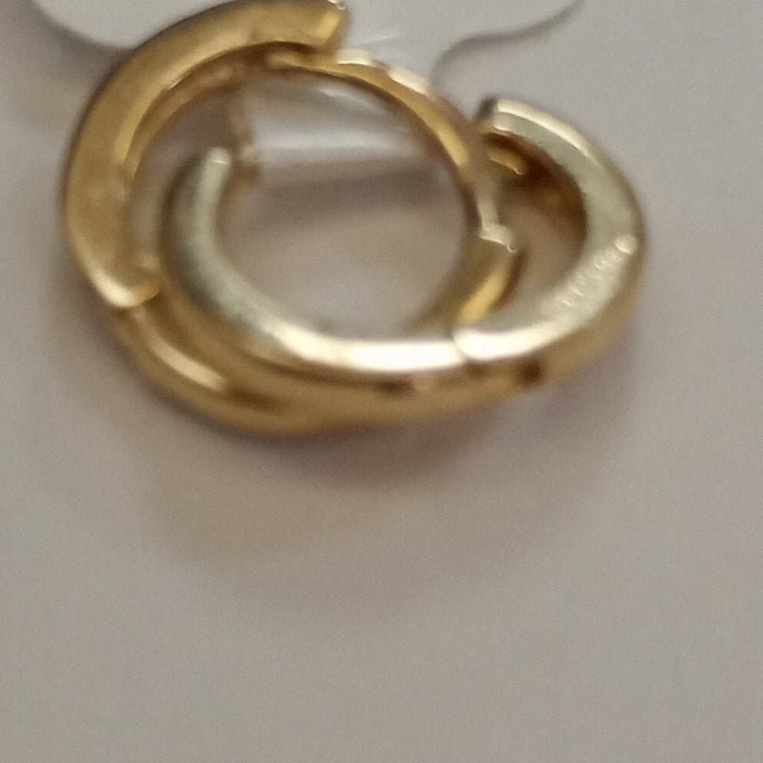 ARETES HUGGIE 14K 1.4 GR (NUEVO)