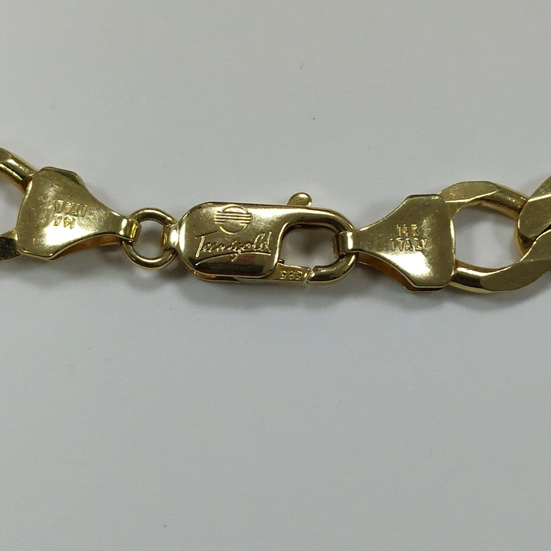 CADENAS CARTIER 3 1 AMARILLA ORO 14K 42.6 (NUEVO)