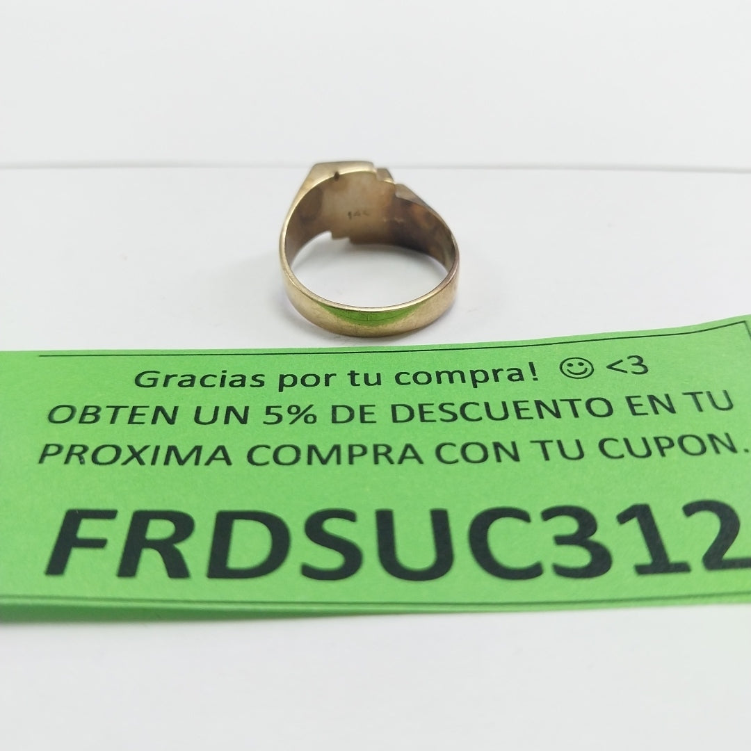 ANILLO DE GRADUACIÓN ORO 8 K 4.7 GRMS (SEMINUEVO)