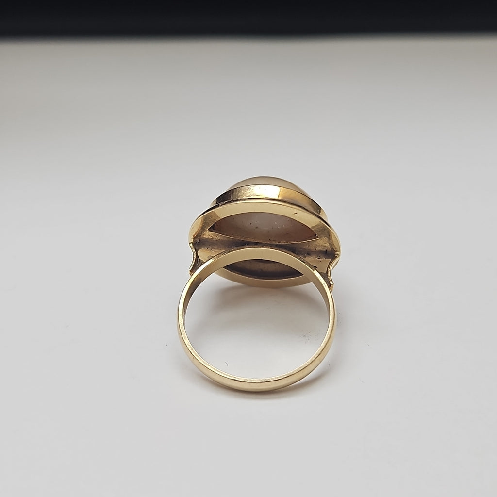 ANILLO ORO 14 K 6.4 GRMS (SEMINUEVO)