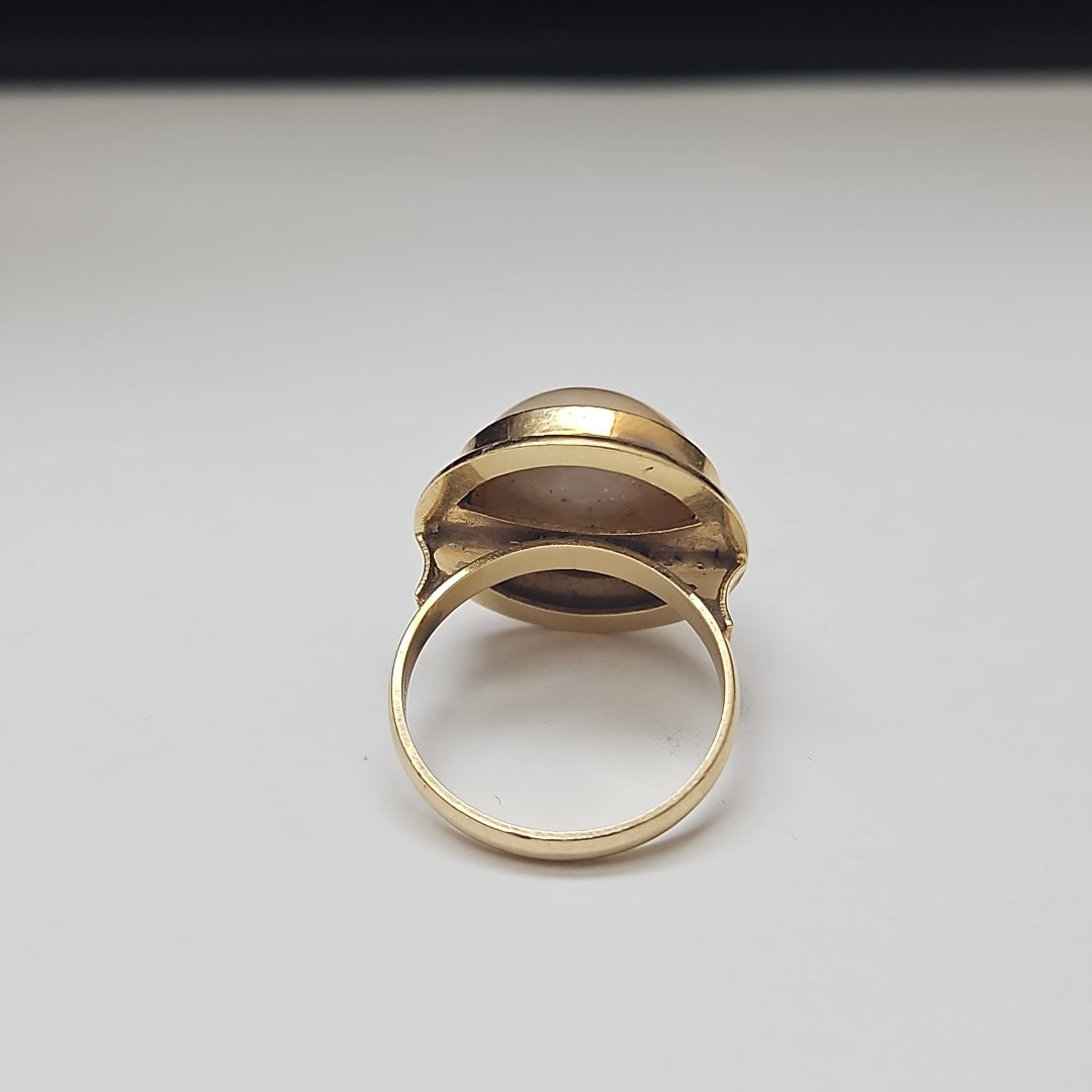 ANILLO ORO 14 K 6.4 GRMS (SEMINUEVO)