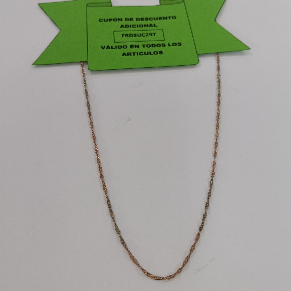 CADENA ORO 10 K 1.6 GRMS (SEMINUEVO)