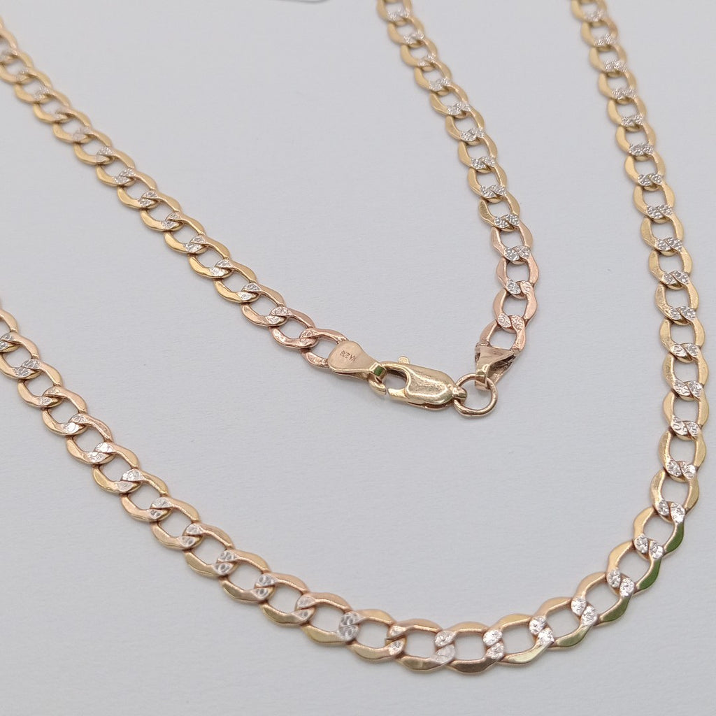 CADENA ORO,RODIADO 10 K 5,60 GRMS (SEMINUEVO)