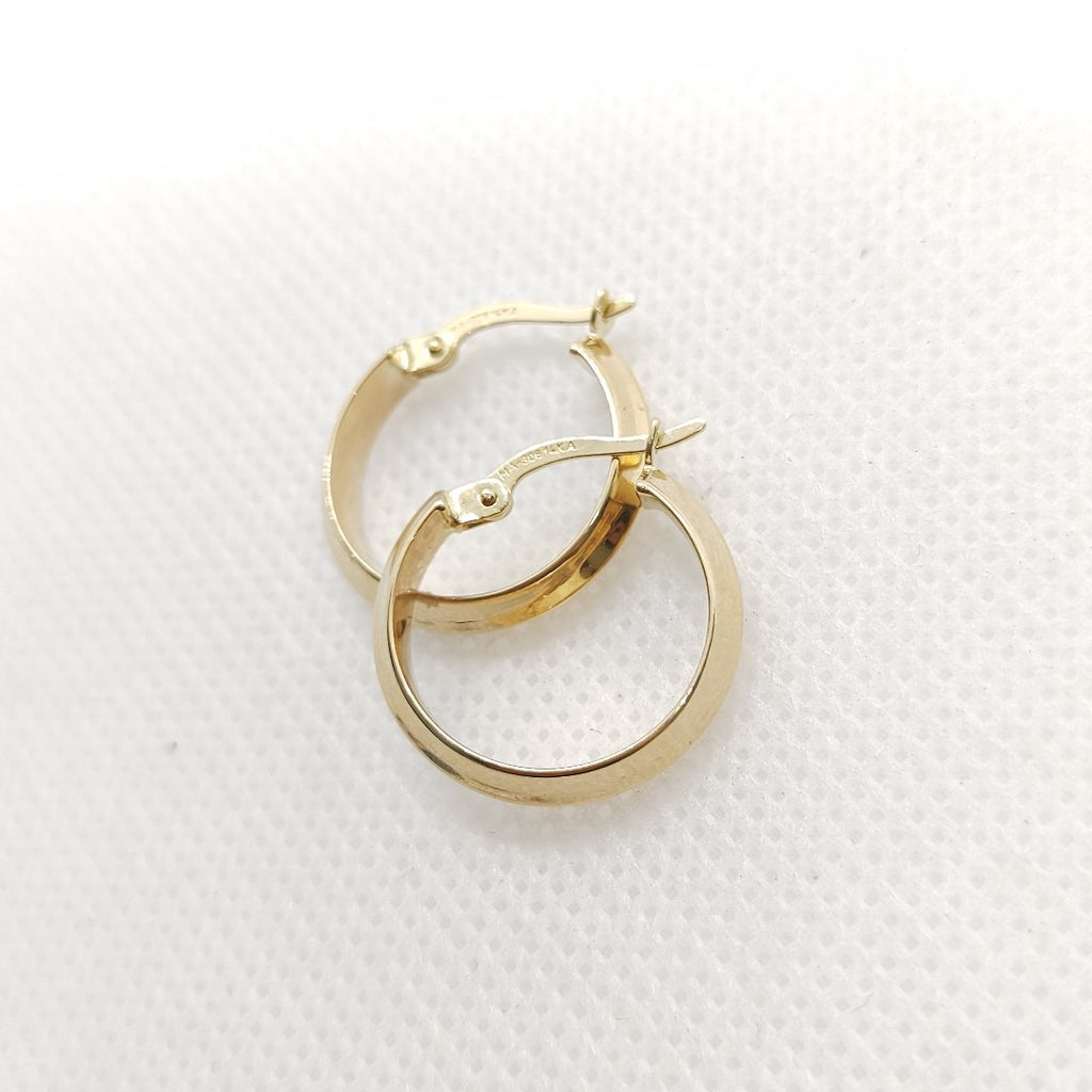 ARRACADAS ORO 14K 1.4 (NUEVO)