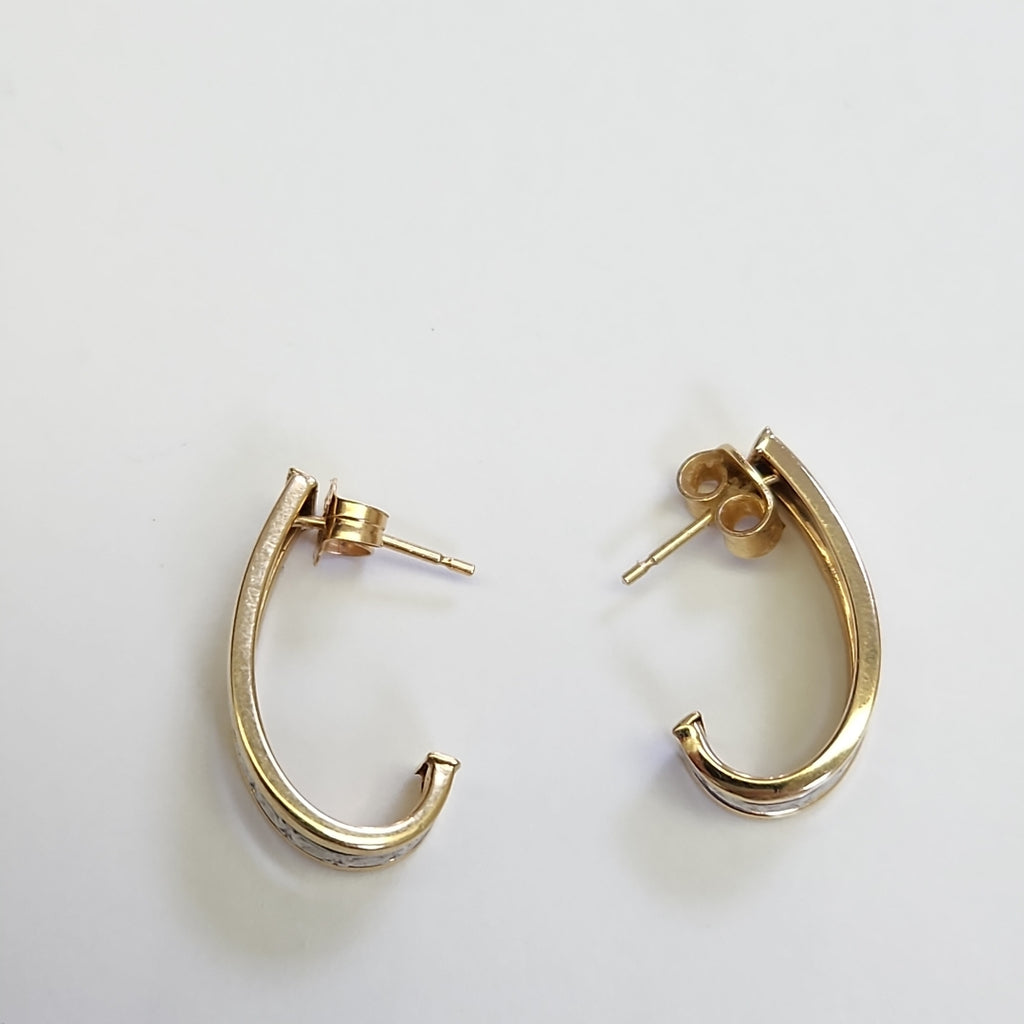 BROQUELES PAR ORO 14 K 2,50 GRMS (SEMINUEVO)