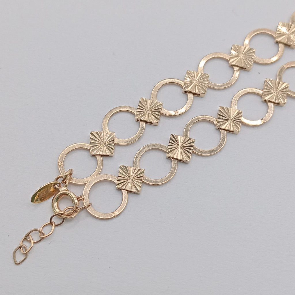 PULSERA ORO 14 K 3.6 GRMS (SEMINUEVO)