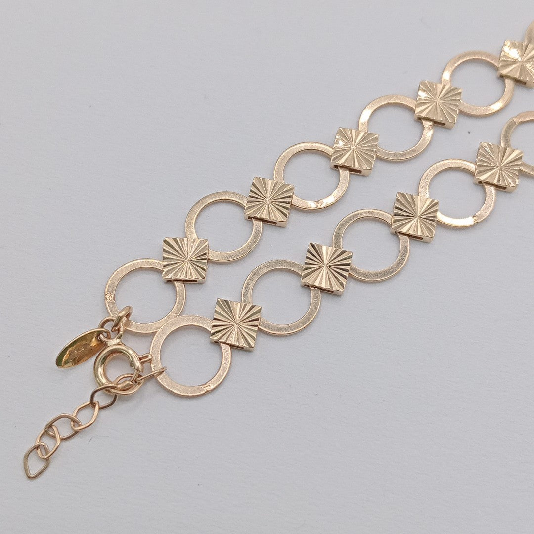 PULSERA ORO 14 K 3.6 GRMS (SEMINUEVO)