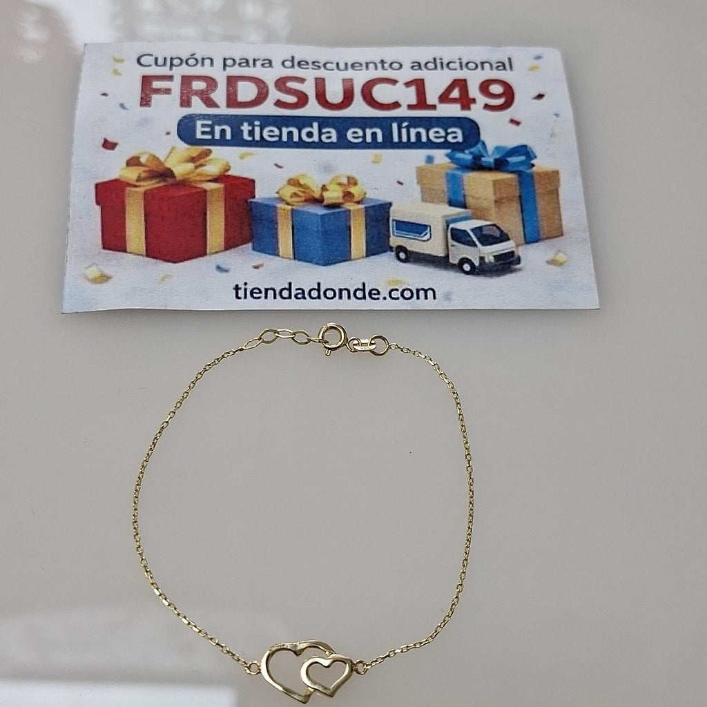 PULSERAS DAMA ORO 14K 1.1 (NUEVO)