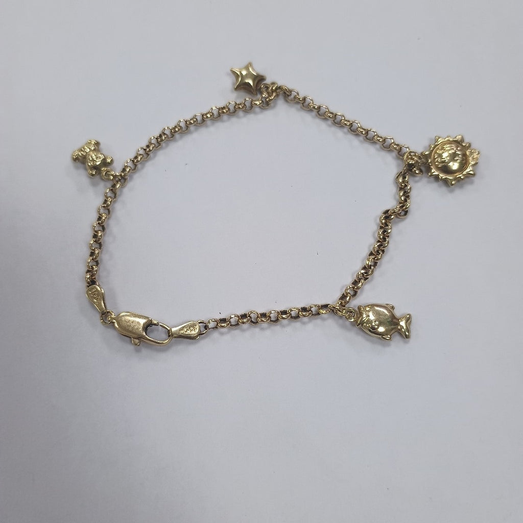 PULSERA ORO 14 K 3,60 GRMS (SEMINUEVO)