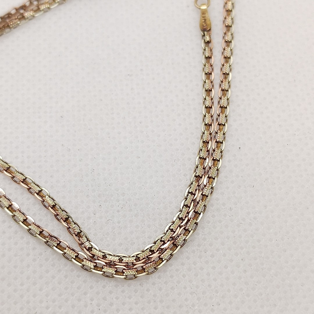 CADENA ORO 10 K 3.7 GRMS (SEMINUEVO)