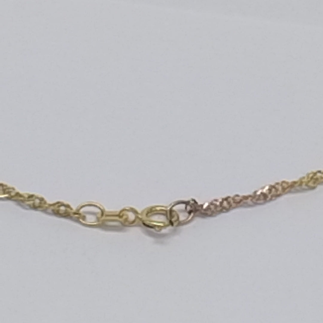 CADENA ORO 10 K 0.9 GRMS (SEMINUEVO)
