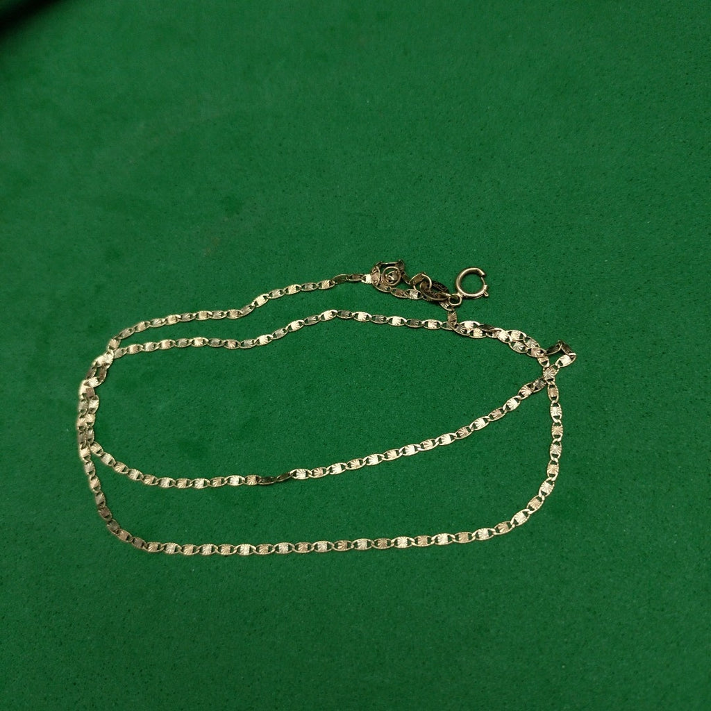 CADENA ORO, ORO COMBINADO 10 K 1.6 GRMS (SEMINUEVO)