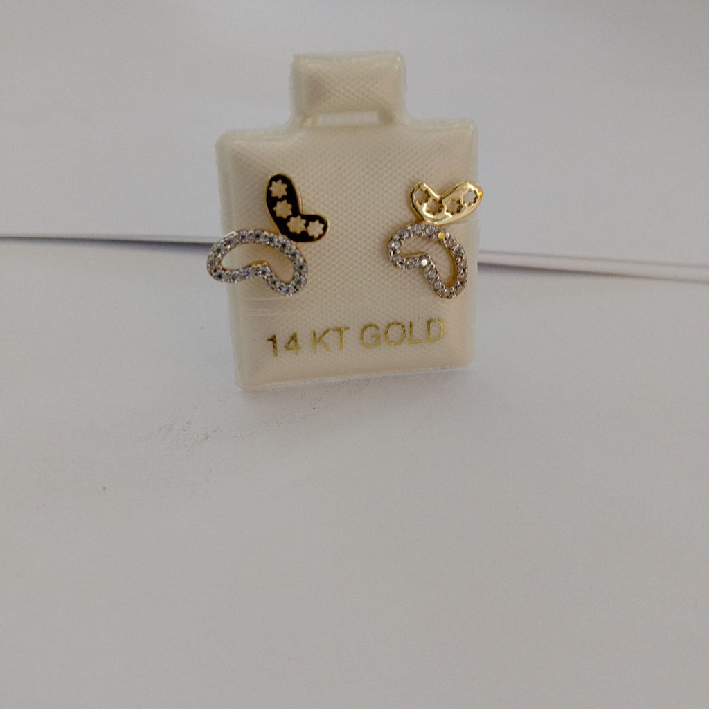 BROQUELES ORO 14K 1.2 (NUEVO)