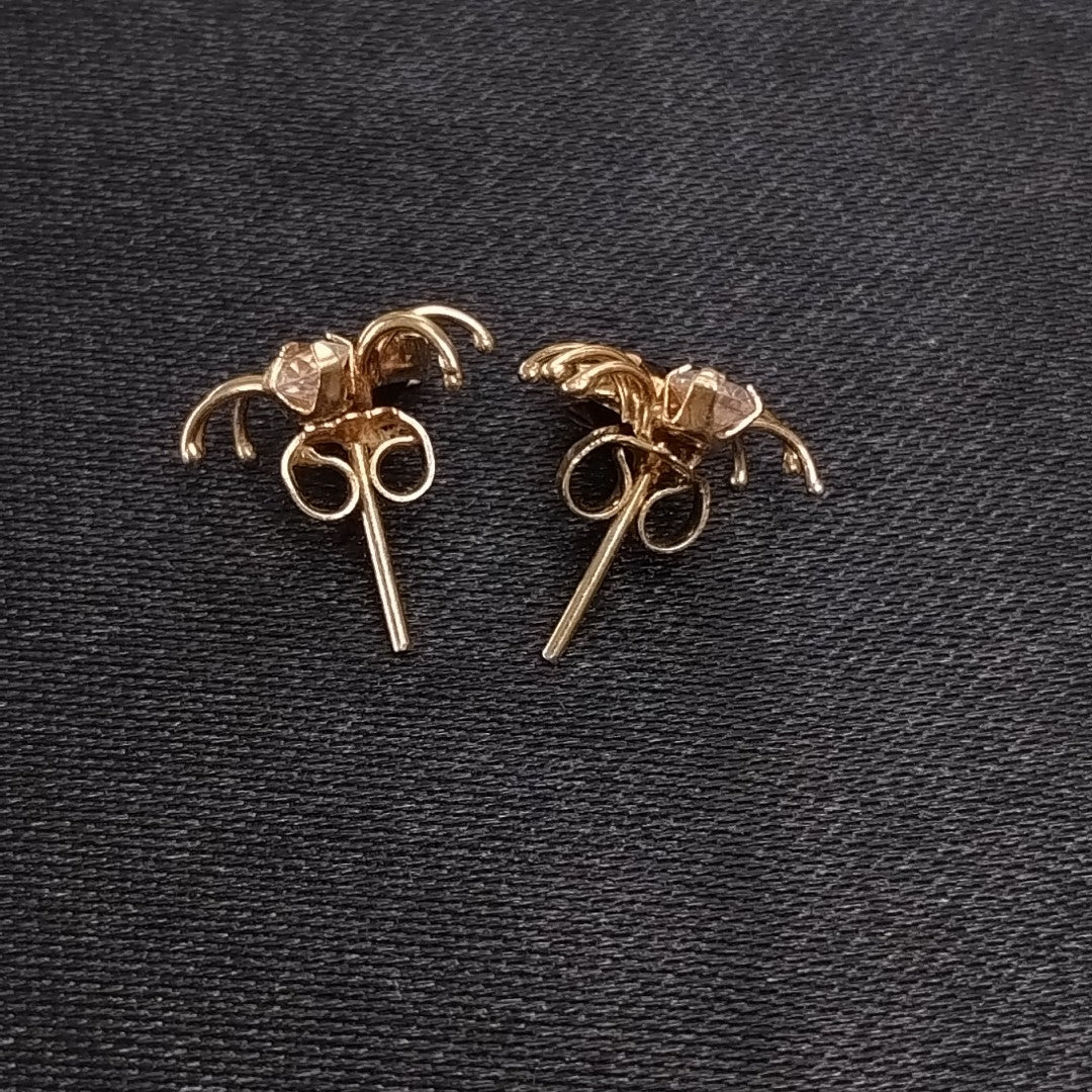 BROQUELES PAR ORO 14 K 0.9 GRMS (SEMINUEVO)