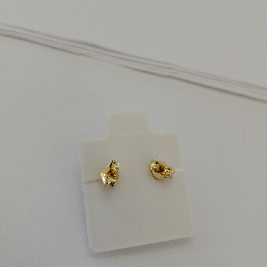 BROQUELES ORO 14K 1 (NUEVO)