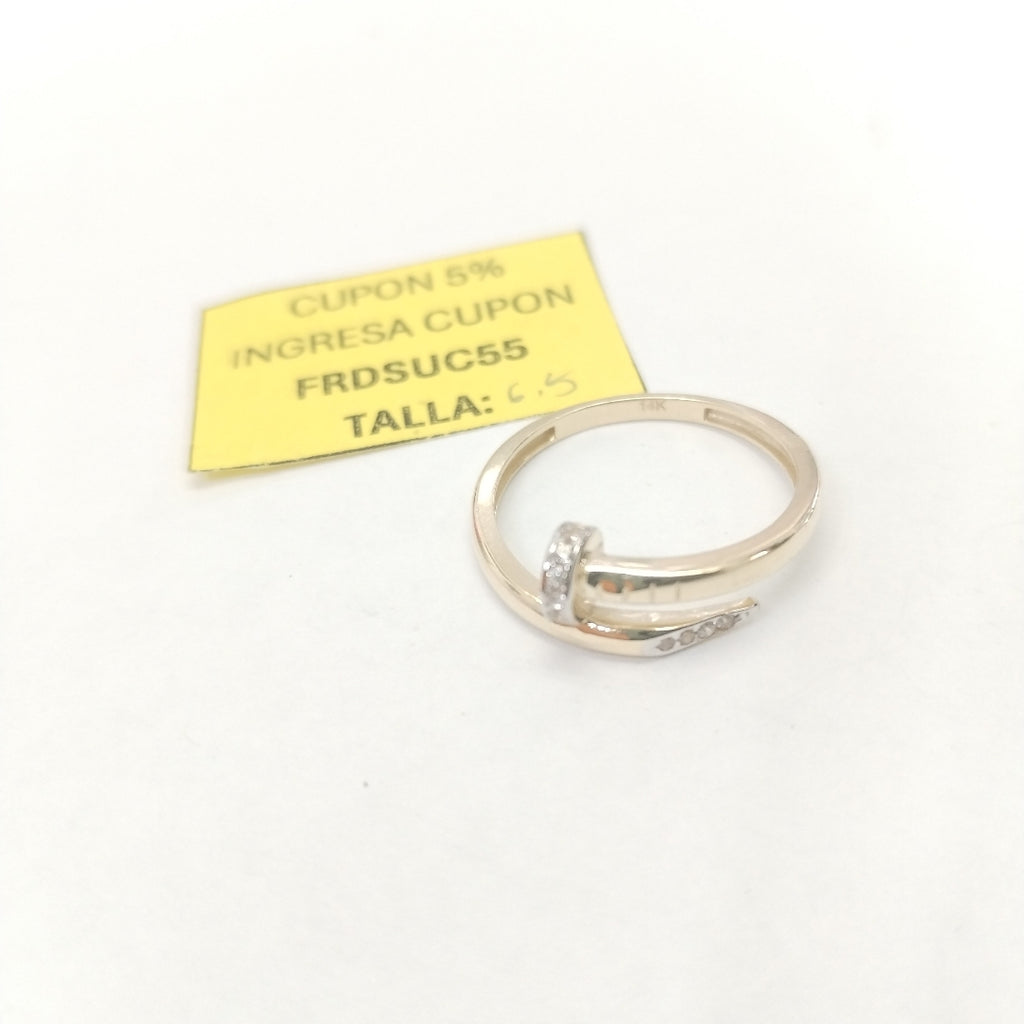 ANILLOS DAMA ORO 14K 2 (NUEVO)