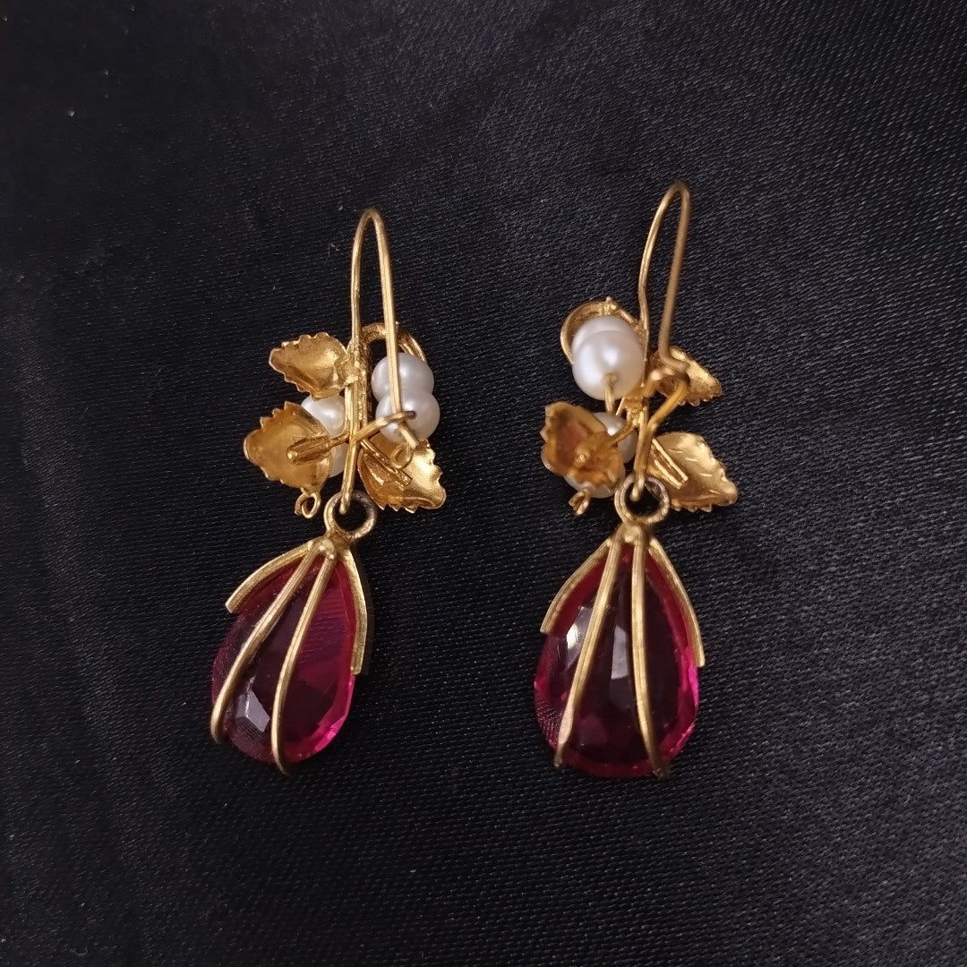 ARETES PAR ORO 10 K 7.6 GRMS (SEMINUEVO)