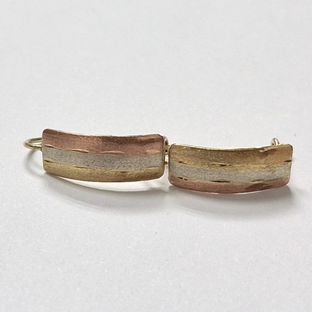 ARETES PAR ORO 10 K 1.1 GRMS (SEMINUEVO)