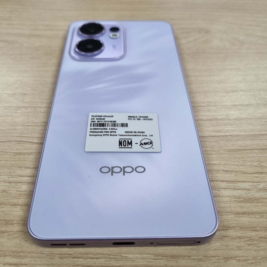 CELULAR OPPO RENO 13F 5G CPH2699 (2025) 256 GB 12 GB RAM (SEMINUEVO)